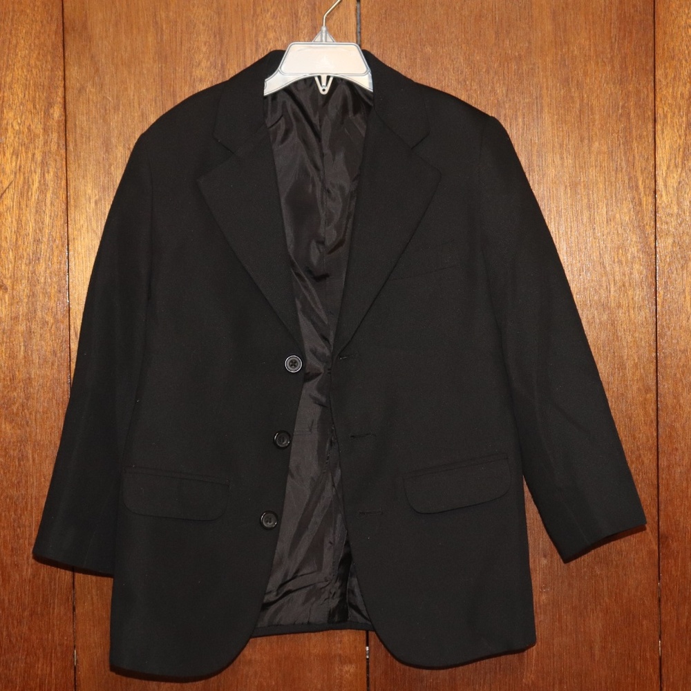5 for $5 ~ Van Heusen Boys Black Suit Jacket / Blazer